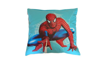 Detská obliečka na vankúš 40x40 cm - Spiderman / tyrkys