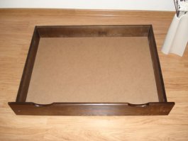 Šuplík pod posteľ 200 cm orech