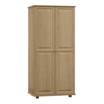 Šatníková skriňa z masívu borovice 66 80/190/60 cm/ s tyčou