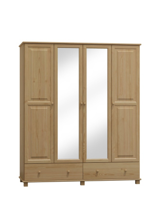Šatníková skriňa z masívu borovice 74 160/190/60 cm