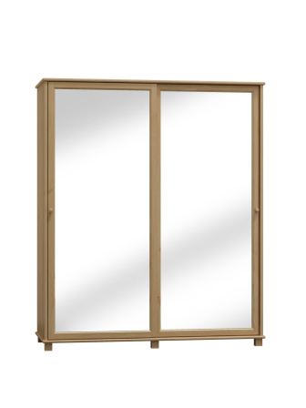 Šatníková skriňa z masívu borovice 81 160/190/60 cm