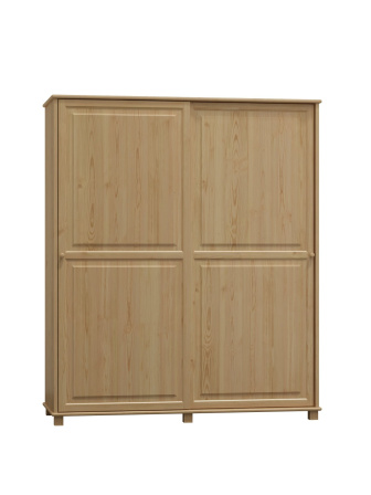 Šatníková skriňa z masívu borovice 82 90/190/60 cm