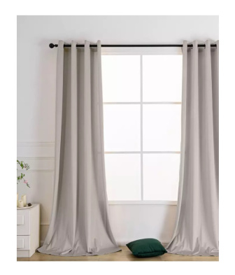 Záves Velvet 140/250 cm s oky - popolová