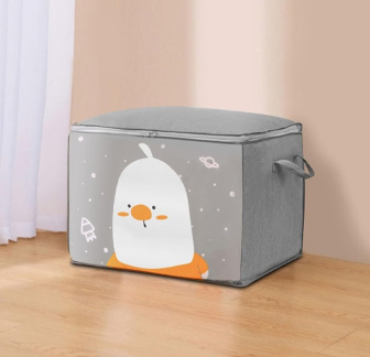 Úložný textilný box s detským motívom - vesmír