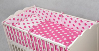 Postieľka s kompletnou výbavou Twin - vzor 20