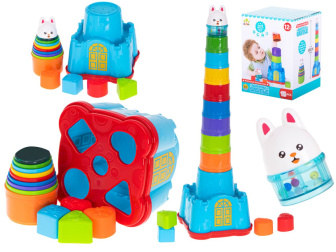 Vkladačka a pyramída zajačik