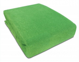 Plachta froté nepropustné PVC 120/60 zelená